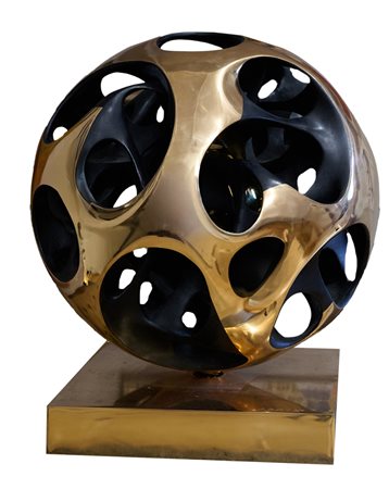 Gianfranco Meggiato (Venezia, 1963) Introsfera con sfera 2008/2009 Fusione in...