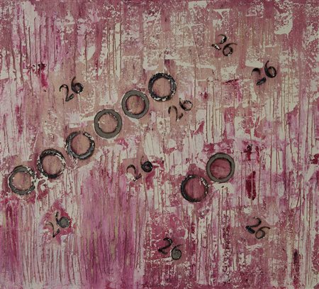 Feofeo (Alessandria, 1969) Iron 2022 Ossido di ferro, quarzo e acrilico su...