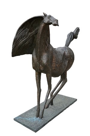Cesare Ronchi (Imola, 1936) Cavallo Bronzo cm. 150x190 Provenienza:...