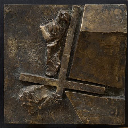 Nag Arnoldi (Locarno, 1928 - Lugano, 2017) Via Crucis IX° Stazione...