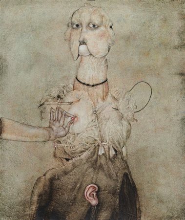 Armodio (Piacenza, 1938) Omaggio a van gogh n°2 1979 Tempera su tavola cm....