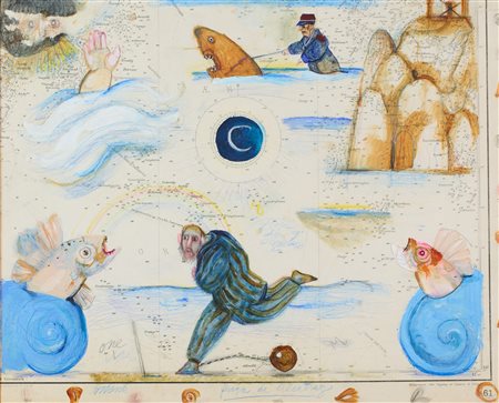 Antonio Possenti (Lucca, 1933 - Lucca, 2016) Fuga da Alcatraz 2000 Tecnica...