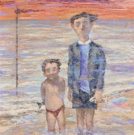 Giampaolo Talani (San Vincenzo, 1955 - Pisa, 2017) Piccoli cercatori di pesci...