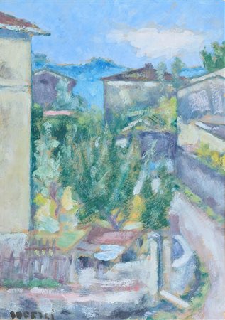 Ardengo Soffici (Rignano sull' Arno (Fi), 1879 - Vittoria Apuana (Lu), 1964)...