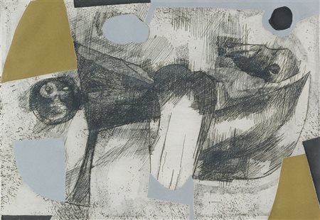 Marino Marini (Pistoia, 1901 - Viareggio, 1980) Il grido 1970 Acquaforte a...