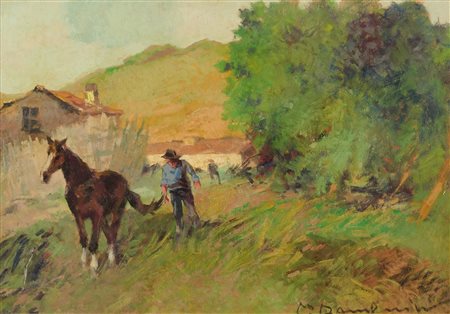 Carlo Domenici (Livorno, 1897 - Portoferraio, 1981) Dintorni di P. Ferraio...