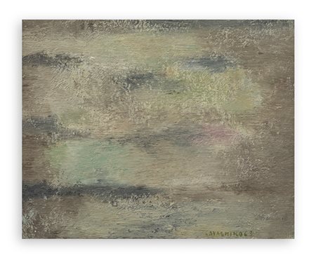 PIERLUIGI LAVAGNINO (1933-1999) - Studio, 1963