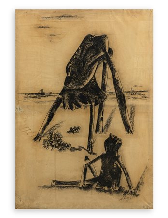 GIANNI DOVA (1925-1991) - Senza Titolo, fine anni '50 circa