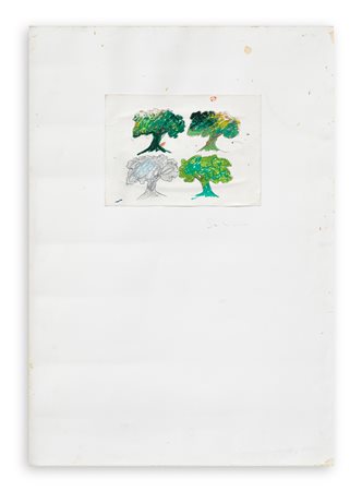 MARIO SCHIFANO (1934-1998) - Senza Titolo, 1994