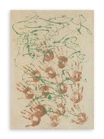 GIULIO TURCATO (1912-1995) - Aldebaran (Impronte), 1973 circa