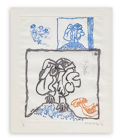 PIERRE ALECHINSKY (1927) - Morsures II, 1962