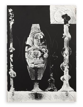 GRAHAM SUTHERLAND (1903-1980) - Three organic forms, 1977