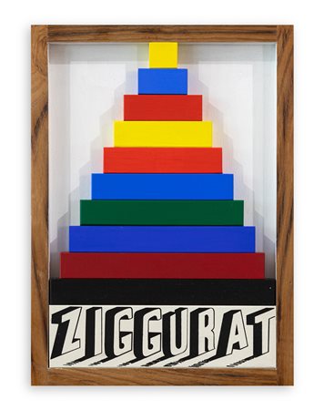 JOE TILSON (1928-2023) - Ziggurat, 2002