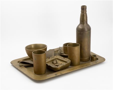 DANIEL SPOERRI (1930-2024) - Senza Titolo (Tableau Piège), 1981