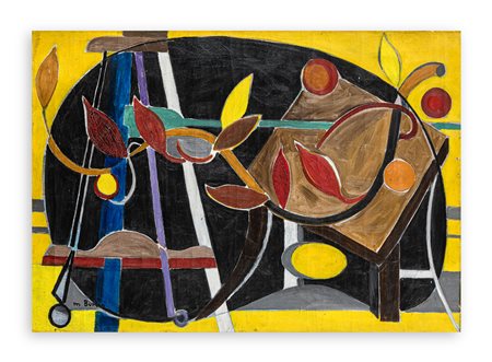 MARCEL BURTIN (1902-1979) - Natura morta astratta, 1959-1960
