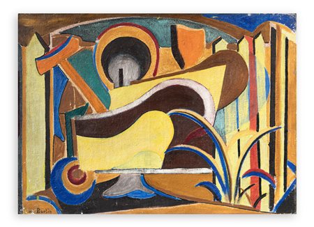 MARCEL BURTIN (1902-1979) - Paesaggio astratto, 1959-1960