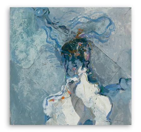 GIORGIO BELLANDI (1930-1976) - Studio N.1 - Ritratto, 1971