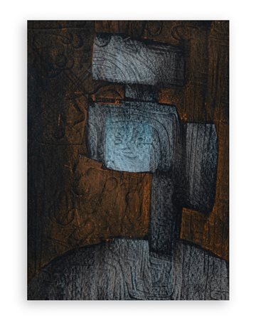MIRKO BASALDELLA (1910-1969) - Figura tatuata, 1963