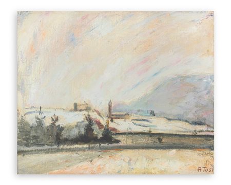 ARTURO TOSI (1871-1956) - Senza Titolo (Poesia invernale)