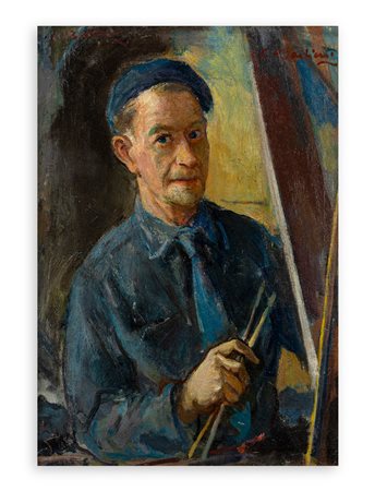 CONTARDO BARBIERI (1900-1966) - Autoritratto, 1960
