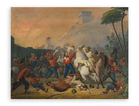 ANONIMO - Senza Titolo (Scena garibaldina)