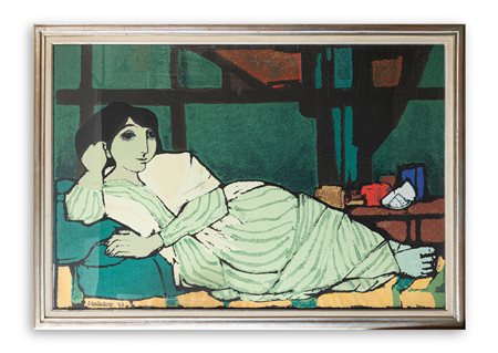 DOMENICO CANTATORE (1906-1998) - Senza Titolo (Odalisca), 1963