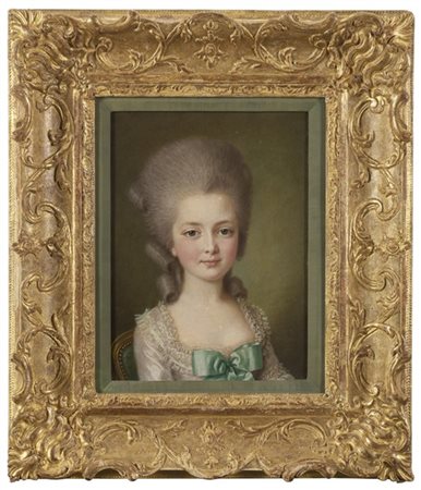 Millot (Francia, attivo tra 1770-1780) (attr.)

"Presunto ritratto di Amable Emi