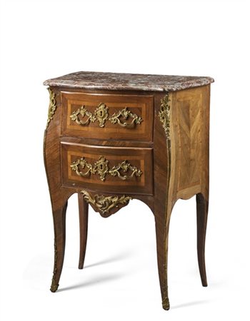Claude Revault, ebanista (morto il 16 ottobre 1757) (attr) 
Comodino di forma m