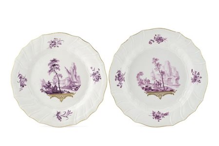 Manifattura di Tournai, Belgio, 1763 -1771 ca., probabile pittore Michel Joseph