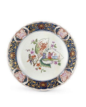 Manifattura di Claude Innocentius du Paquier, Vienna, 1725-1730 ca. Grande piat