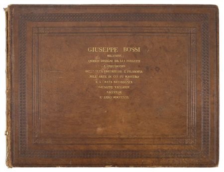 Giuseppe Bossi (Busto Arsizio 1777 - Milano 1815) e Andrea Appiani (Milano 1754