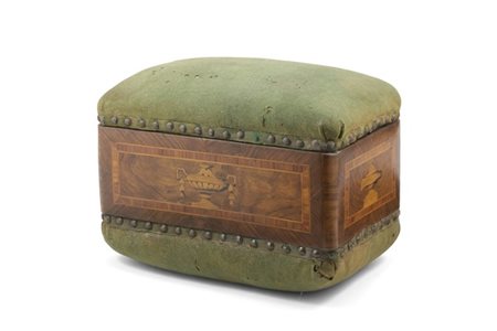 Arte lombarda della fine del secolo XVIII - inizio secolo XIX. Cofanetto in leg