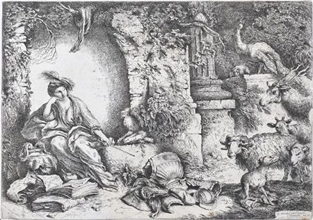 Giovanni Benedetto Castiglione "Circe e i compagni di Ulisse trasformati in anim