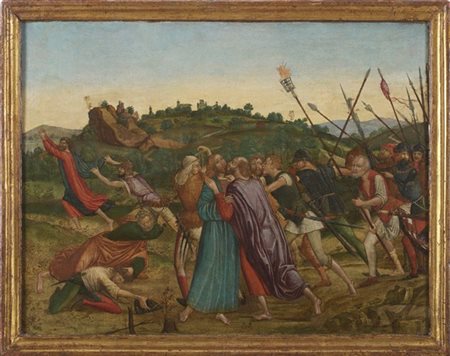 Scuola della fine del secolo XV - inizio del secolo XVI

"La cattura di Cristo"