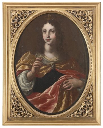 Scuola fiorentina del secolo XVII

"Santa Caterina"
olio su tela (cm 83,5x59)
i