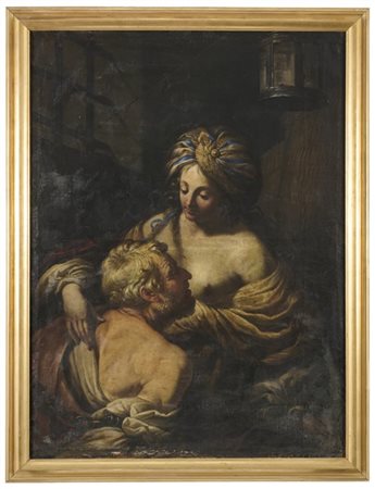 Girolamo Scaglia "La carità romana"
olio su tela (cm 153,5x114,5)
in cornice
(di