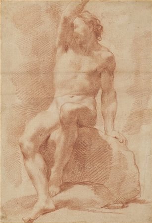 Cerchia dei Gandolfi

"Accademia maschile"
sanguigna (mm 430x297)
filigrana ova