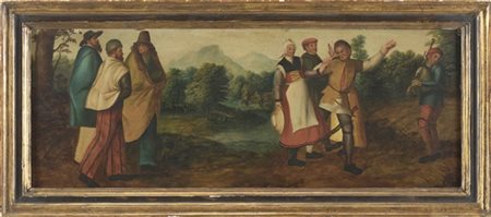 Scuola nordica della fine del secolo XVI - inizio del secolo XVII

"Scena di da