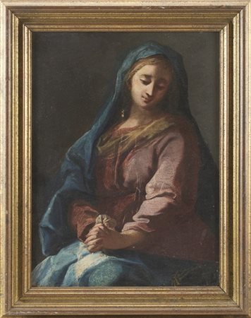Maestro veneto del secolo XVIII

"Madonna addolorata"
olio su tela (cm 47x35,5)