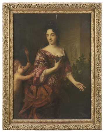 Maestro francese della fine del secolo XVII

"Ritratto di nobile dama in veste