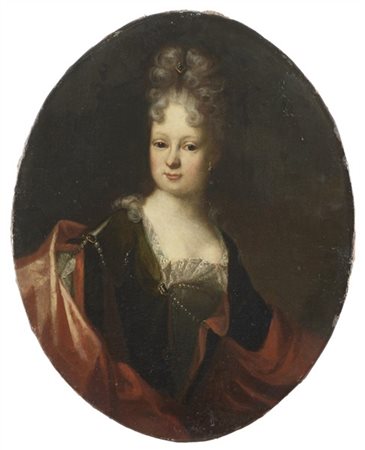 Scuola francese del secolo XVIII

Coppia di dipinti ad olio su tela ovale raffi