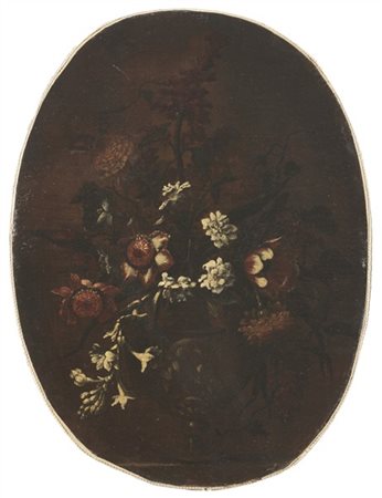 Maestro del secolo XVIII

Coppia di dipinti ad olio su tela ovale raffiguranti