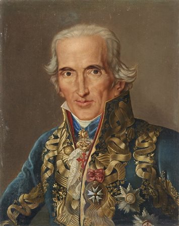 Ignoto di inizio secolo XIX

"Giovanni Raimondo Torlonia" 
olio su tela (cm 70x