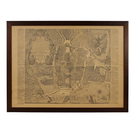 Grande pianta topografica di Palermo