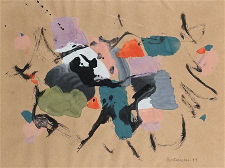 MONTANARINI LUIGI Firenze 1906 - Roma 1998 "Senza titolo"