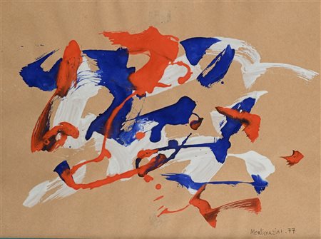 MONTANARINI LUIGI Firenze 1906 - Roma 1998 "Senza titolo"