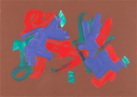 MONTANARINI LUIGI Firenze 1906 - Roma 1998 "Senza titolo"