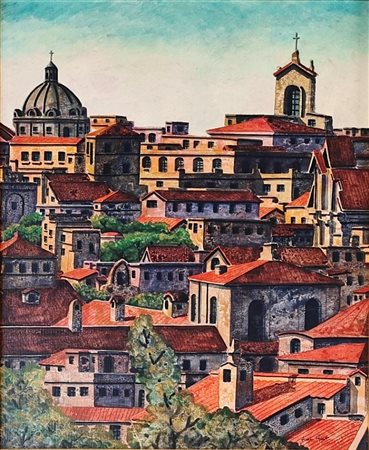 CAPUTO TONINO Lecce 1933 - 2021 "La torretta di Montecitorio"