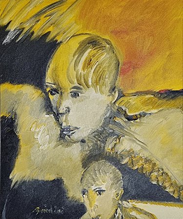 BRINDISI REMO Roma 1918 - Lido di Spina 1996 "Maternità"