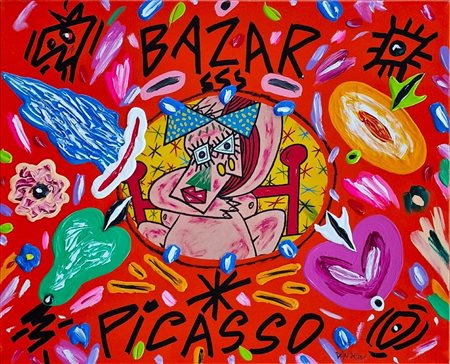 DONZELLI BRUNO Napoli 1941 "Bazar Picasso"